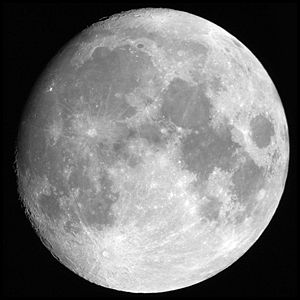 The Moon as seen by an observer from Earth. So... The Moon as seen by an observer from Earth. So...