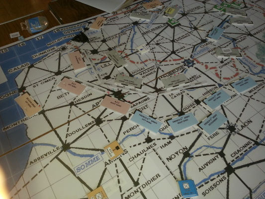 Iron Dice Umpire map at 14:04 (Turn 7)