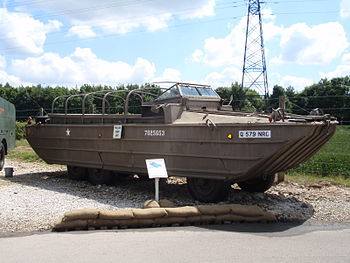 English: DUKW at the Eden Camp museum English: DUKW at the Eden Camp museum