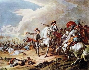 English: Battle of Naseby, by an unknown artis... English: Battle of Naseby, by an unknown artis...