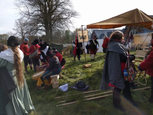 Fairfax living history at Bolsover Castle May 2016