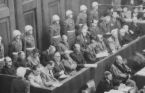 The defendants at the Nuremberg War Crime Tria... The defendants at the Nuremberg War Crime Tria...
