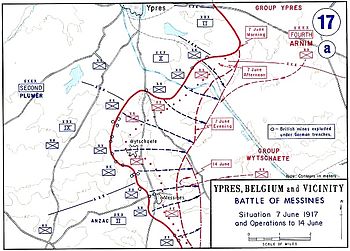 Battle of Messines - 21 May to 7 June 1917. Battle of Messines - 21 May to 7 June 1917.